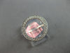 ESTATE .33CT DIAMOND 14KT WHITE GOLD 3D CLASSIC ROUND CIRCLE OF LIFE FUN RING