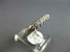 ANTIQUE .32CT OLD MINE DIAMOND 14KT WHITE GOLD 7 STONE WEDDING ANNIVERSARY RING