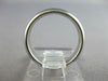 ESTATE 14KT WHITE GOLD 3D CLASSIC SOLID PLAIN 4MM WEDDING ANNIVERSARY RING
