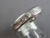 .75CT DIAMOND 14KT WHITE GOLD CLASSIC PRINCESS CHANNEL WEDDING ANNIVERSARY RING