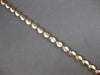 ESTATE 1.24CT DIAMOND 18KT ROSE GOLD 3D ROUND CLASSIC MULTI HEART LOVE BRACELET