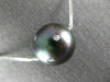 ESTATE LARGE .35CT DIAMOND & AAA TAHITIAN PEARL 18K WHITE GOLD 3D ETOILE PENDANT