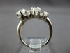 ANTIQUE WIDE 1.94CT OLD MINE DIAMOND 14KT WHITE GOLD 3D ART DECO ENGAGEMENT RING