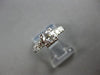 ANTIQUE .57CT OLD MINE DIAMOND PLATINIM FISHTAIL 5 STONE ENGAGEMENT RING #28024