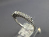 .50CT DIAMOND 14KT WHITE GOLD 3D PRINCESS SEMI ETERNITY WEDDING ANNIVERSARY RING