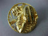 ANTIQUE 14KT YELLOW GOLD HANDCRAFTED MOSES TEN COMMANDMENTS PIN / PENDANT #3665