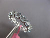 4.99CT AAA AQUAMARINE 14KT WHITE GOLD 3D ROUND CLASSIC ETERNITY ENGAGEMENT RING