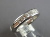 .75CT DIAMOND 14KT WHITE GOLD CLASSIC PRINCESS CHANNEL WEDDING ANNIVERSARY RING