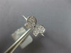 ESTATE .15CT DIAMOND 18KT WHITE GOLD 3D CLASSIC BUTTERFLY LOVE RING