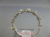 .24CT DIAMOND 14KT WHITE GOLD 3D 7 STONE FILIGREE MATTE & SHINY ANNIVERSARY RING