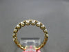 ESTATE .91CT DIAMOND 18K YELLOW GOLD ROUND LUCIDA SEMI ETERNITY ANNIVERSARY RING
