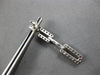 ESTATE .97CT DIAMOND 14KT WHITE GOLD 3D CLASSIC RECTANGULAR FUN HANGING EARRINGS