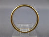 14KT YELLOW GOLD 3D CLASSIC SOLID 3MM WEDDING ANNIVERSARY RING #27359