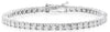 1.77CT DIAMOND 14K WHITE GOLD CLASSIC ROUND DIAMOND CUT ETERNITY TENNIS BRACELET