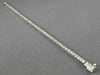 ESTATE 2.46CT ROUND CUT DIAMOND 14KT WHITE GOLD 3D CLASSIC TENNIS BRACELET