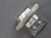 .48CT DIAMOND 14KT WHITE GOLD 3D CLASSIC MULTI ROW PAVE WEDDING ANNIVERSARY RING