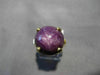 ANTIQUE EXTRA LARGE 19.95CT STAR RUBY SAPPHIRE 14KT YELLOW GOLD 3D RING #25648