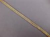 ESTATE .70CT DIAMOND 14KT YELLOW GOLD TWO ROW CHANNEL BAR LOVE NECKLACE #27442