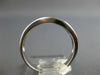 ESTATE .30CT DIAMOND 14KT WHITE GOLD CLASSIC CHANNEL 2 ROW DOUBLE WAVE FUN RING