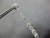 EXTRA LARGE 3.53CT DIAMOND 14KT WHITE GOLD 3D GRADUATING JOURNEY EARRINGS 28178