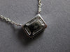 .51CT DIAMOND 18KT WHITE GOLD 3D ROUND & BAGUETTE SQUARE INVISIBLE LOVE NECKLACE