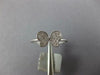 ESTATE .15CT DIAMOND 18KT WHITE GOLD 3D CLASSIC BUTTERFLY LOVE RING