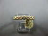 .50CT DIAMOND 14KT YELLOW GOLD 3D CLASSIC ROUND BEZEL ETERNITY ANNIVERSARY RING