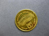ESTATE JERUSALEM OF GOLD 18KT YELLOW GOLD KNESSET ISRAEL DOUBLE SIDED COIN 28175