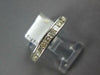 1.0CT DIAMOND 14KT WHITE GOLD 3D CLASSIC CHANNEL SEMI ETERNITY ANNIVERSARY RING