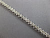 ESTATE 2.11CT DIAMOND 14KT WHITE GOLD 3D CLASSIC ROUND 4MM FUN TENNIS BRACELET