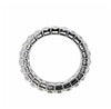 LARGE 5.16CT DIAMOND 18KT WHITE GOLD ROUND & BAGUETTE ETERNITY ANNIVERSARY RING