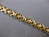 ESTATE LONG 14KT YELLOW GOLD 3D CLASSIC XO LOVE BRACELET