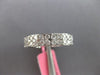 2.31CT DIAMOND 18KT WHITE GOLD 3D 2 ROW SQUARE ETERNITY WEDDING ANNIVERSARY RING