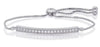 .48CT DIAMOND 14KT WHITE GOLD 3D ROUND FILIGREE ADJUSTABLE BAR TENNIS BRACELET