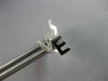 ESTATE .06CT DIAMOND 14KT WHITE GOLD 3D CLASSIC LOVE STUD EARRINGS