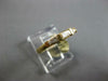 ESTATE .52CT DIAMOND 14KT YELLOW GOLD CLASSIC BAGUETTE 3 STONE ANNIVERSARY RING