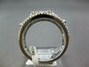 LARGE 1.48CT DIAMOND 18KT WHITE GOLD FLOWER BUTTERFLY FILIGREE ANNIVERSARY RING
