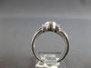 1.39CT DIAMOND & AAA SAPPHIRE 14KT WHITE GOLD 3D OVAL & ROUND GREEK KEY FUN RING