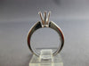 .60CT DIAMOND 14KT WHITE GOLD SIX PRONG CHANNEL SEMI MOUNT ENGAGEMENT RING 28073
