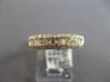 .82CT DIAMOND 14KT YELLOW GOLD CLASSIC ROUND & BAGUETTE WEDDING ANNIVERSARY RING