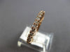 .30CT DIAMOND 14KT ROSE GOLD SEMI ETERNITY SHARED PRONG WEDDING ANNIVERSARY RING