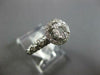 .72CT DIAMOND 14KT WHITE GOLD 3D PRINCESS MARQUISE AND ROUND HALO INVISIBLE RING
