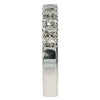 .32CT DIAMOND 18KT WHITE GOLD ROUND SHARED PRONG SEMI ETERNITY ANNIVERSARY RING