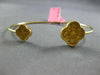 WIDE .93CT INTENSE FANCY YELLOW DIAMOND 18K YELLOW GOLD FILIGREE BANGLE BRACELET