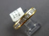 WIDE 1.60CT DIAMOND 18KT YELLOW GOLD CHANNEL WEDDING ANNIVERSARY RING