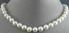 ESTATE AAA 8MM SOUTH SEA PEARL 14KT WHITE GOLD 3D CLASSIC LOVE NECKLACE #26210