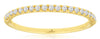 .20CT DIAMOND 14KT YELLOW GOLD 3D ROUND SEMI ETERNITY WEDDING ANNIVERSARY RING