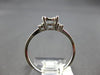 .33CT DIAMOND 18KT WHITE GOLD 3D CLASSIC ROUND CLUSTER ILLUSION ENGAGEMENT RING