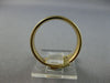 ESTATE 14K YELLOW GOLD 3D CLASSIC 5MM MILGRAIN ETERNITY WEDDING ANNIVERSARY RING