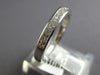 .55CT DIAMOND 14KT WHITE GOLD 3D CHANNEL SEMI ETERNITY WEDDING ANNIVERSARY RING